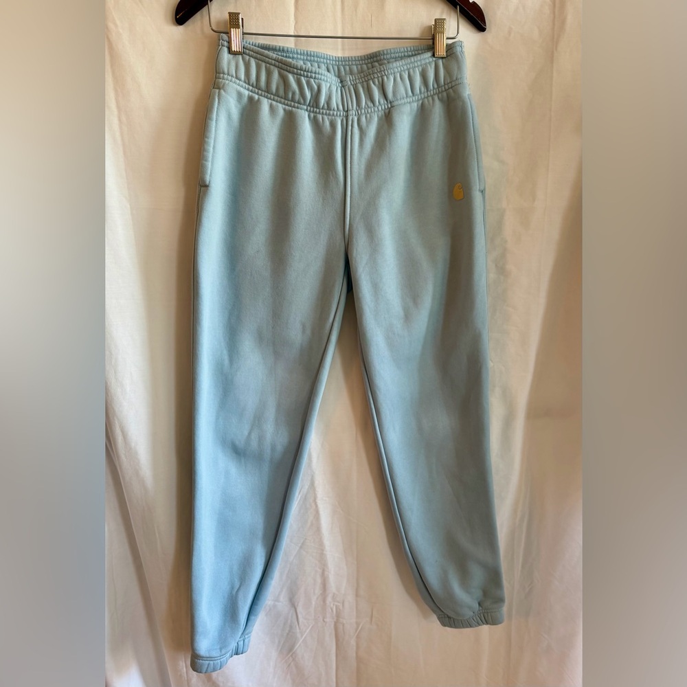 Carhartt for kids| Pantalones | Carhartt Jogger holgado azul claro | talla XS.